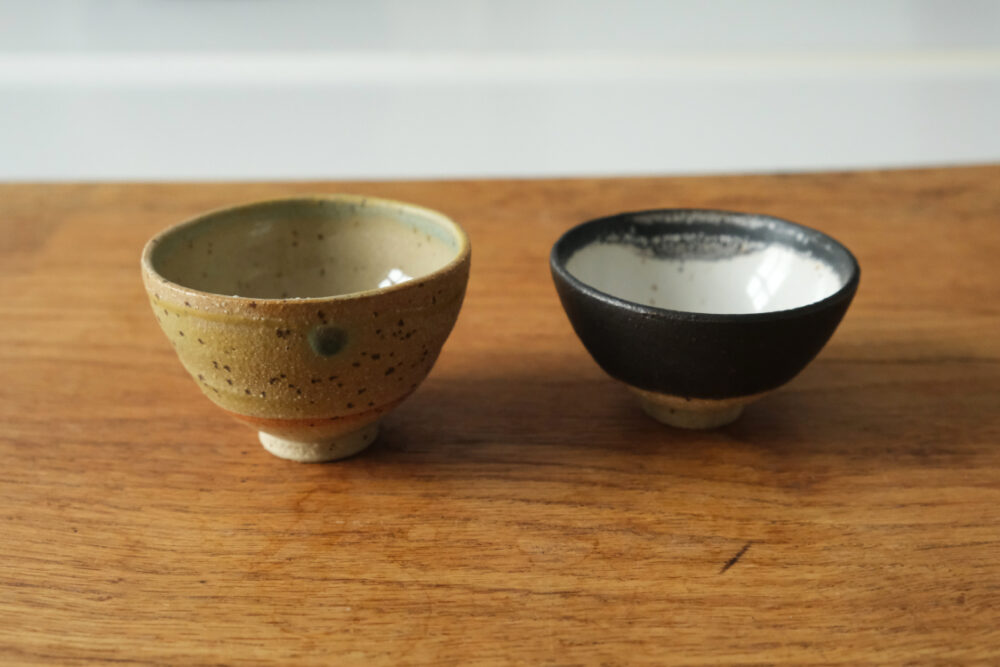 two cups made by Artur Rej